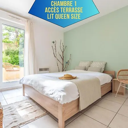 Bao Location - Ideal Pro & Groupe - Calme - Lumineux - Wifi - Terrasse - Jardin - A 2km - Proche Centre Ville, Gare, Commerces - Parking Prive *