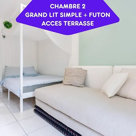 Апартаменты Bao Location - Ideal Pro & Groupe - Calme - Lumineux - Wifi - Terrasse - Jardin - A 2km - Proche Centre Ville, Gare, Commerces - Parking Prive *